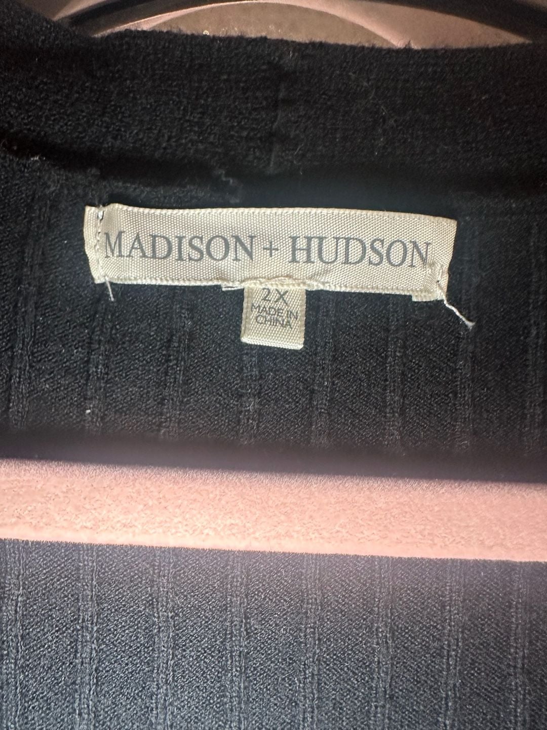 Madison + Hudson Color Block Ribbed Open Front Longline Cardigan Duster 6