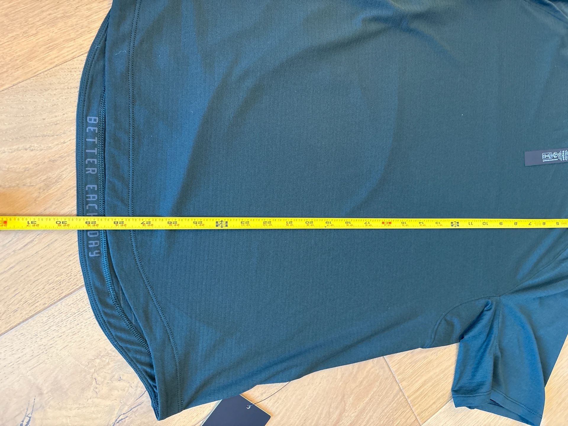 lululemon License to Train Short Sleeve Shirt in Dark Forest 6