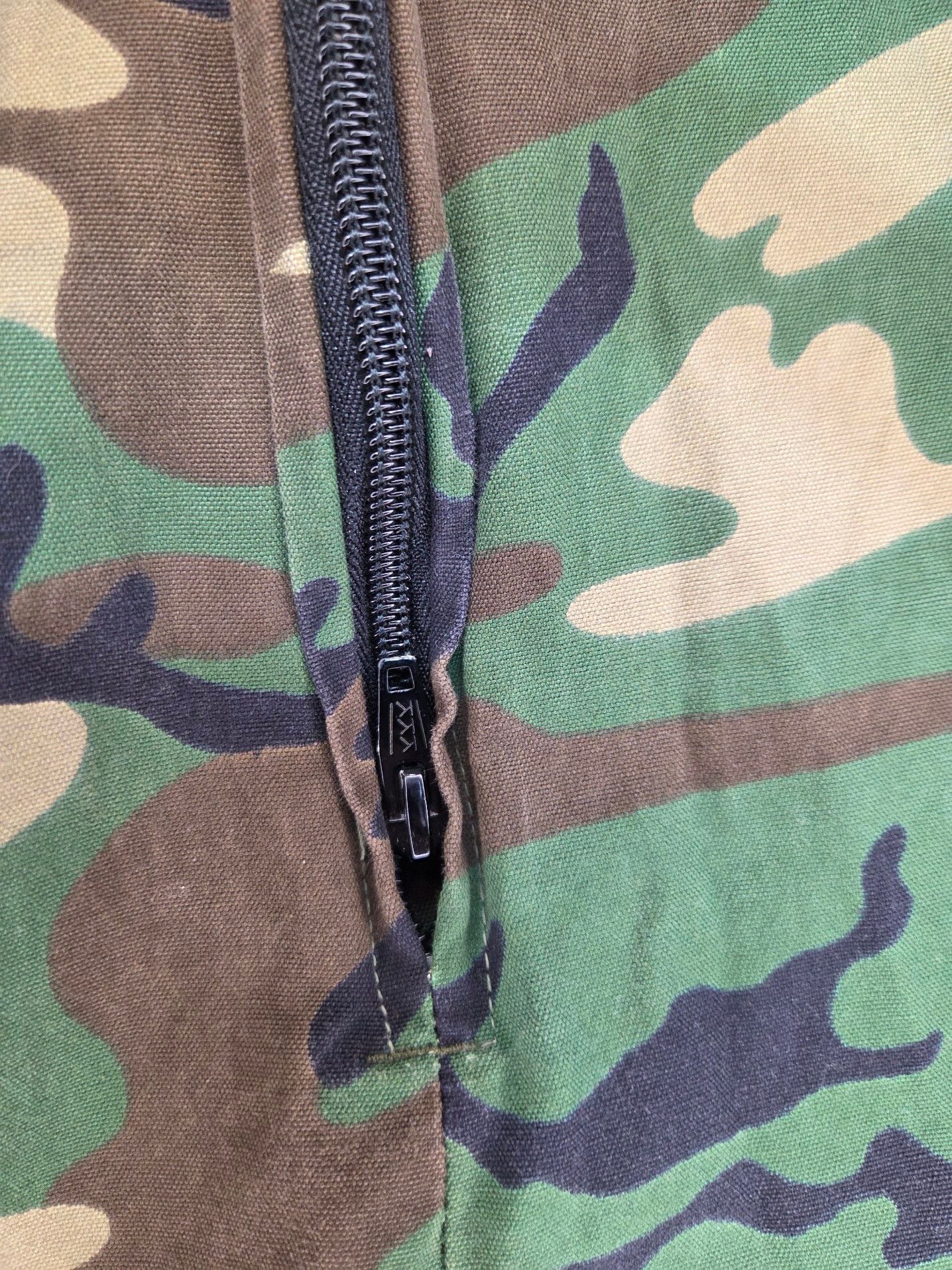 Vintage Game Winner Sportswear Woodland Camo Hunting Coveralls Jumpsuit XL 10