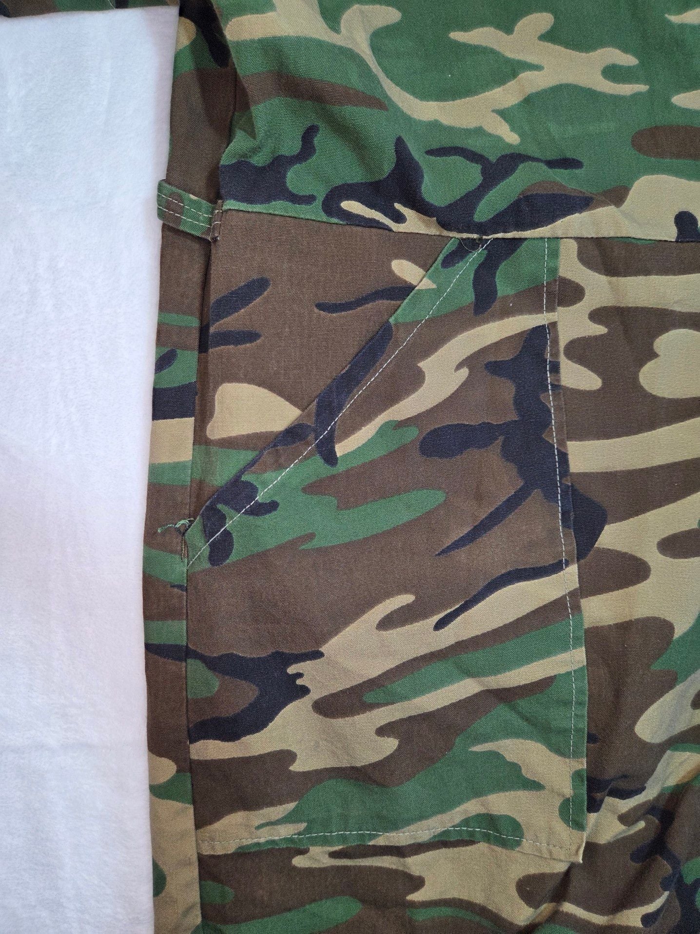 Vintage Game Winner Sportswear Woodland Camo Hunting Coveralls Jumpsuit XL 11