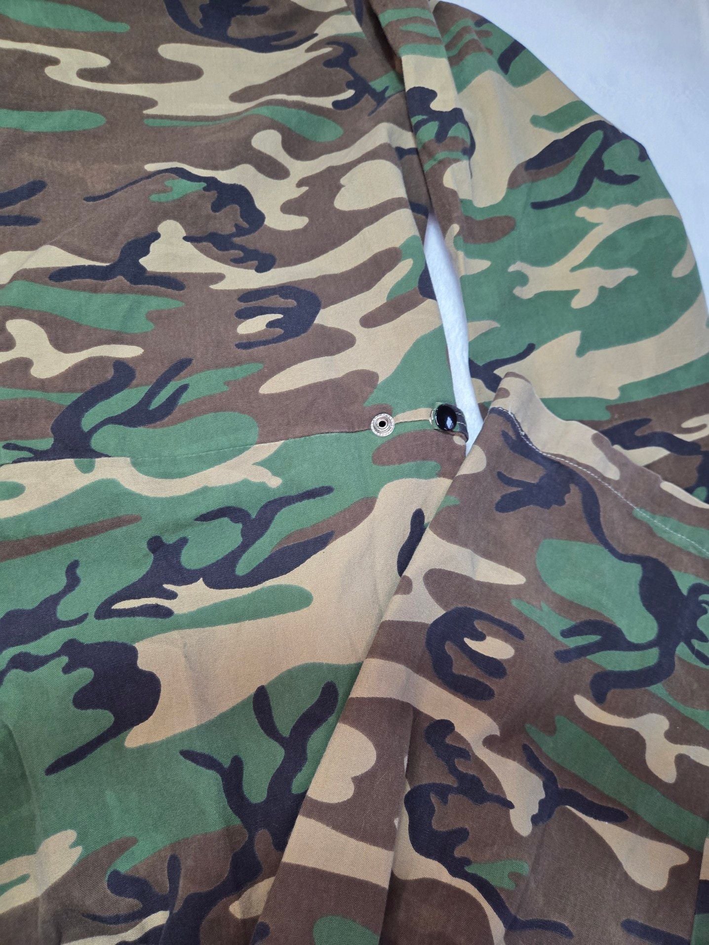 Vintage Game Winner Sportswear Woodland Camo Hunting Coveralls Jumpsuit XL 17