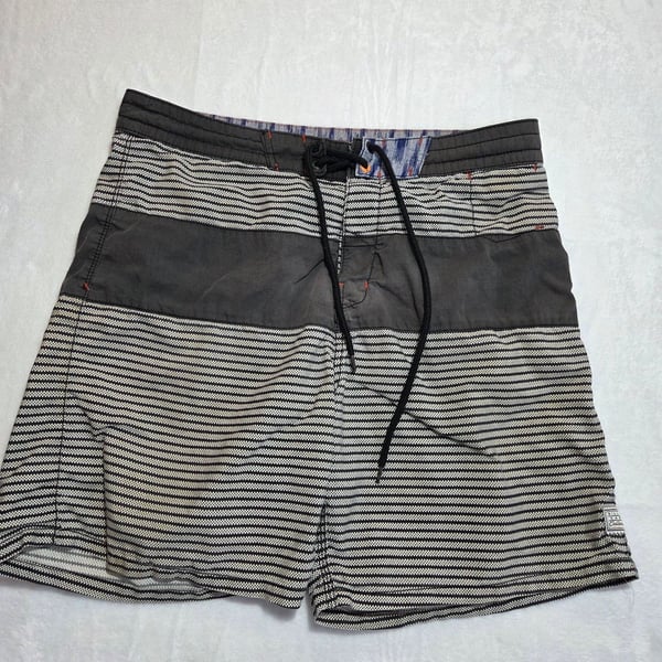 Billabong Garage Collection Recycler Series Men's Striped Board Shorts Size 32