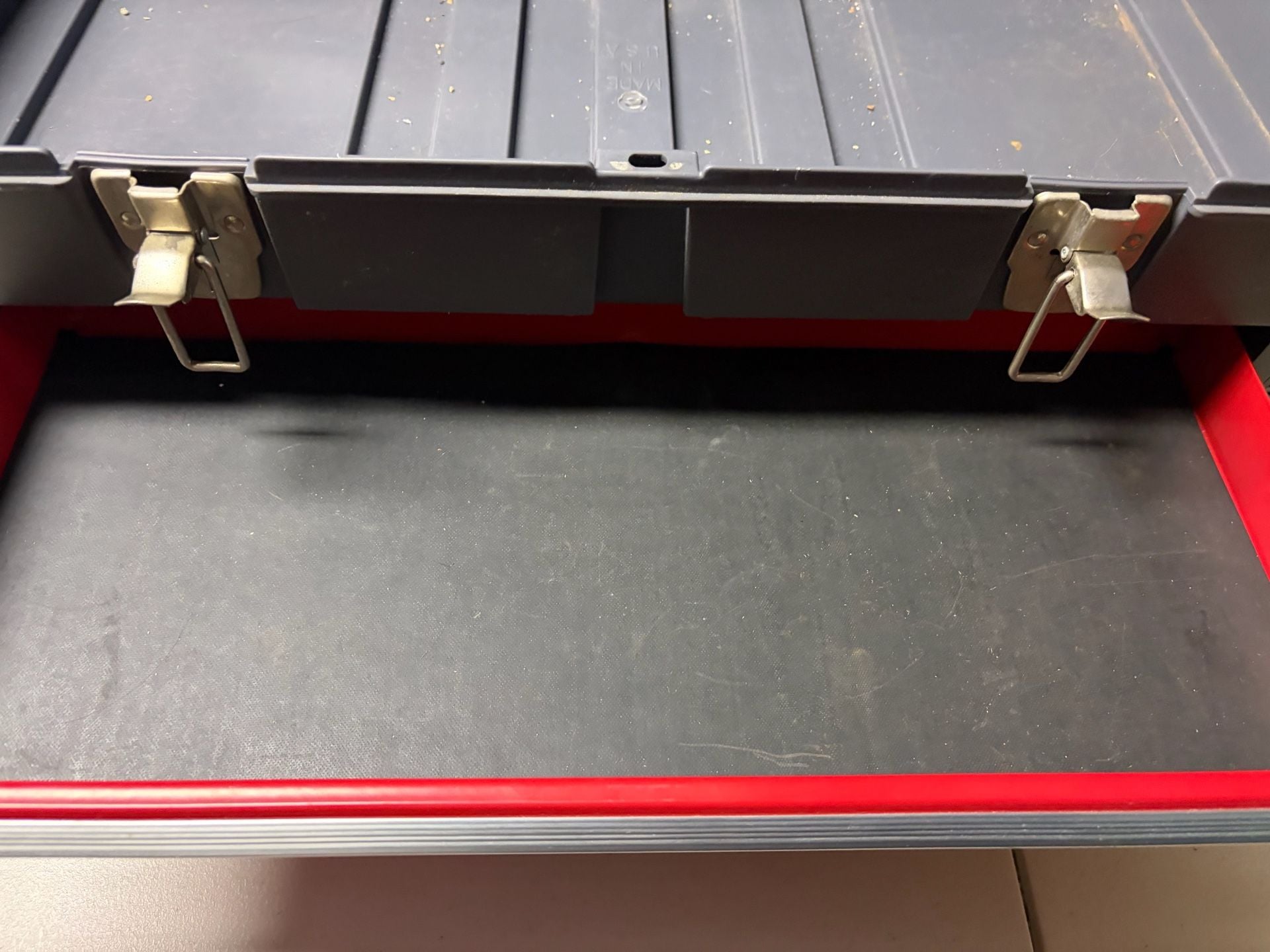 Popular Mechanics Vintage 22" Portable Tool Chest with 3 Steel Drawers 3