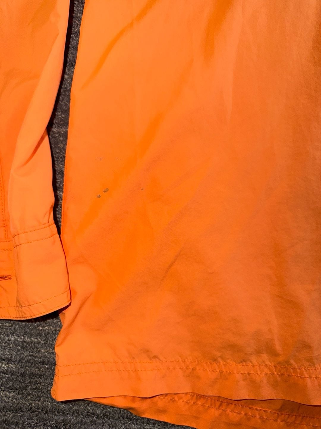 Salt Life Men's Orange Long Sleeve Vented Fishing Shirt SLM30018 Size XL 4