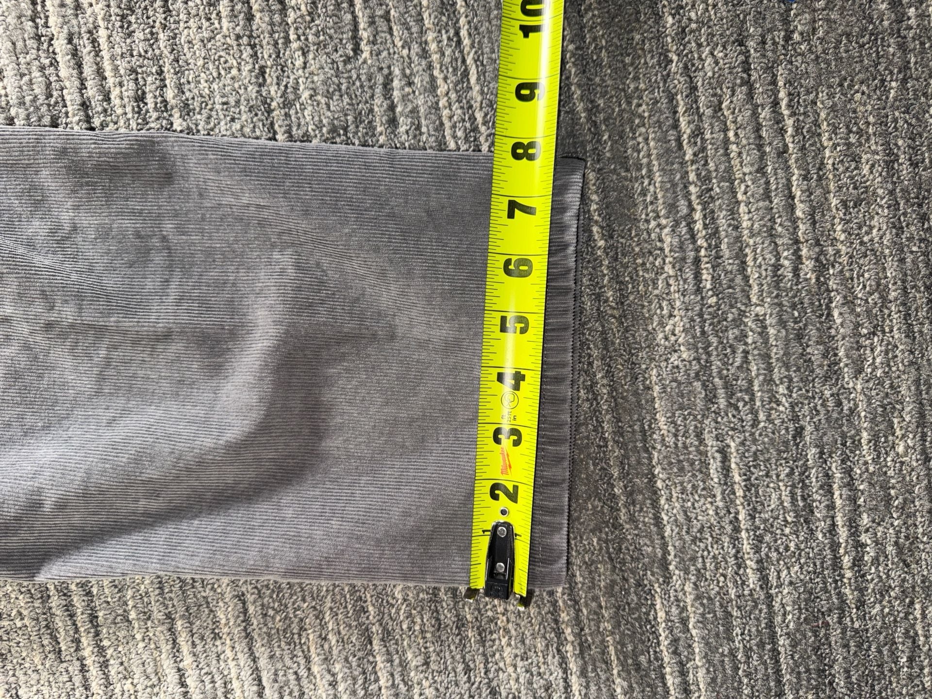 L.L.Bean Men's Natural Fit Corduroy Pants Gray 32x30 9