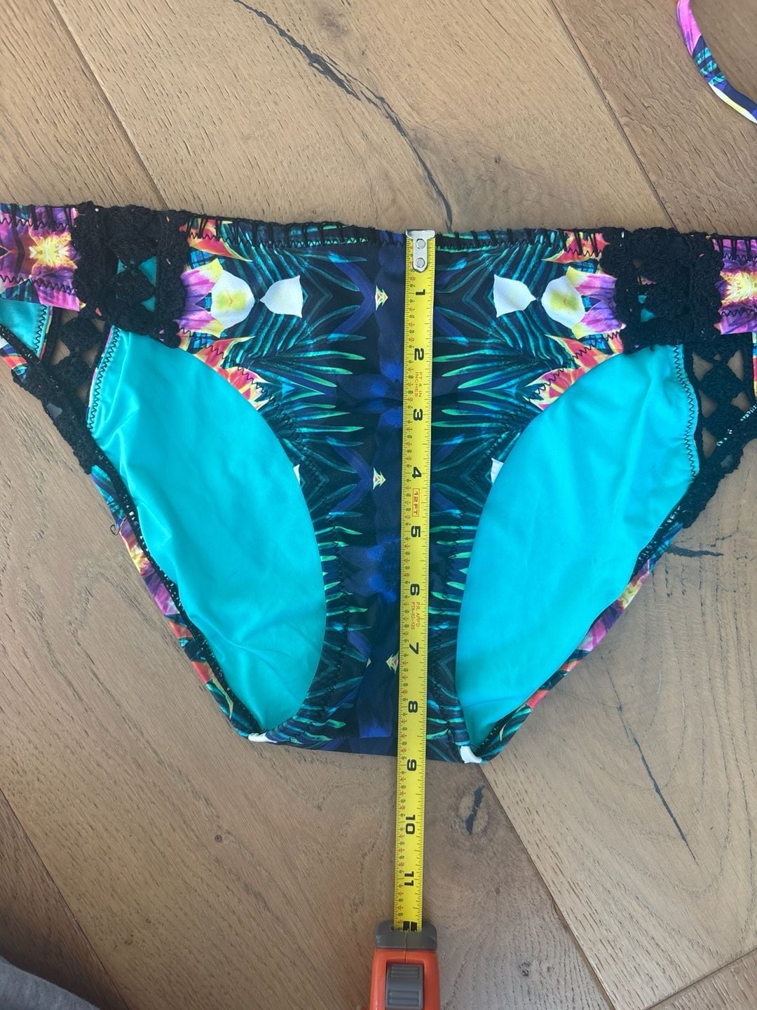Nanette Lepore Habanera Crochet Triangle Bikini Set 10