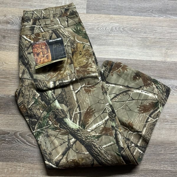 Realtree AP 5-Pocket Camo Hunting Pants with Reinforced Knees