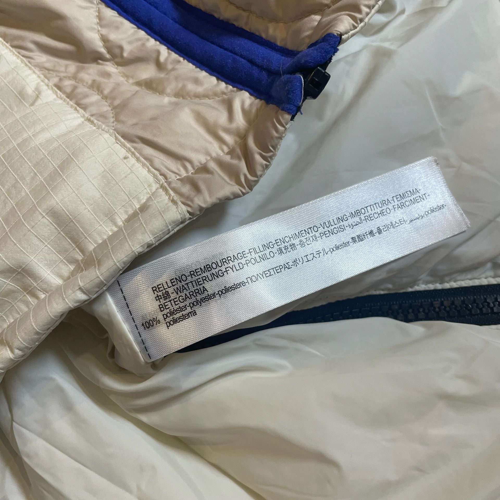 ZARA Water Repellent Colorblock Quilted Jacket with Hood 6
