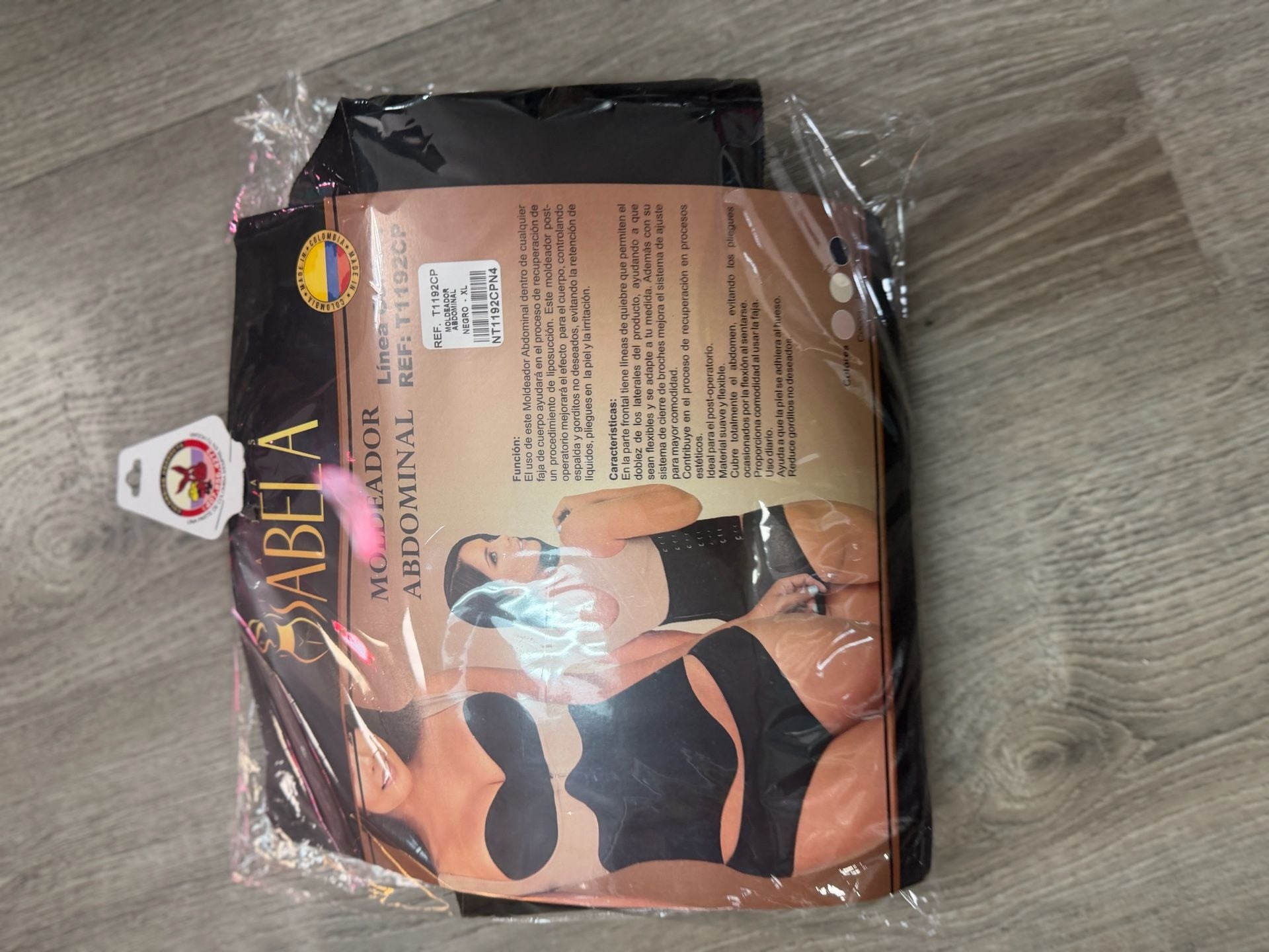 Moldeador Abdominal Linea - Black Post-Surgical Compression Binder
2