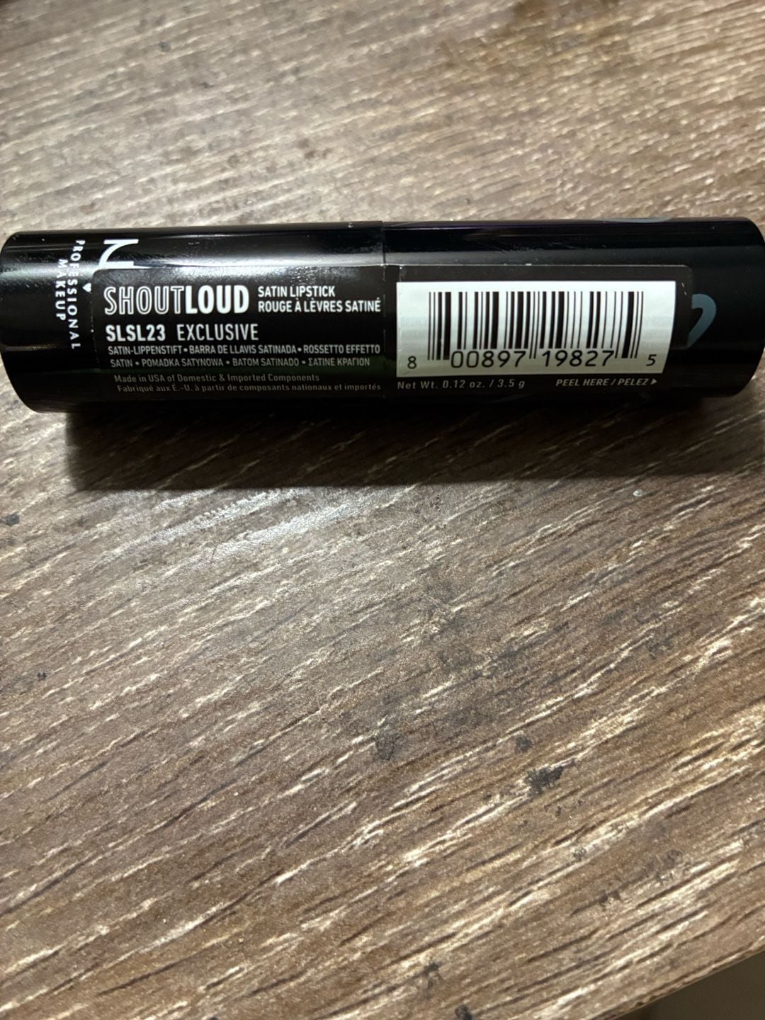 ( 2 Tubs) NYX Shout Loud Satin Lipstick - Exclusive (SLSL23) 1