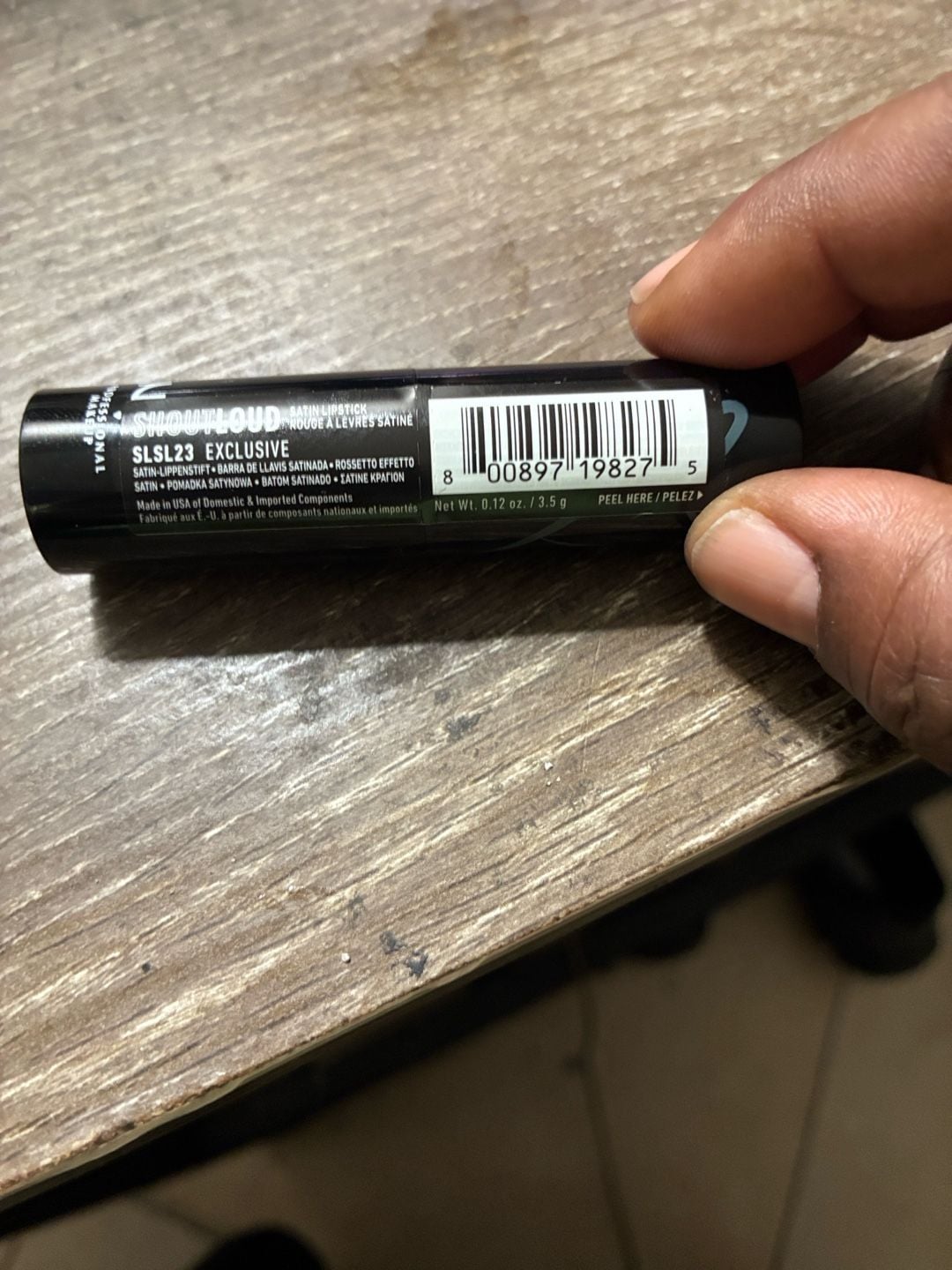 ( 2 Tubs) NYX Shout Loud Satin Lipstick - Exclusive (SLSL23) 6
