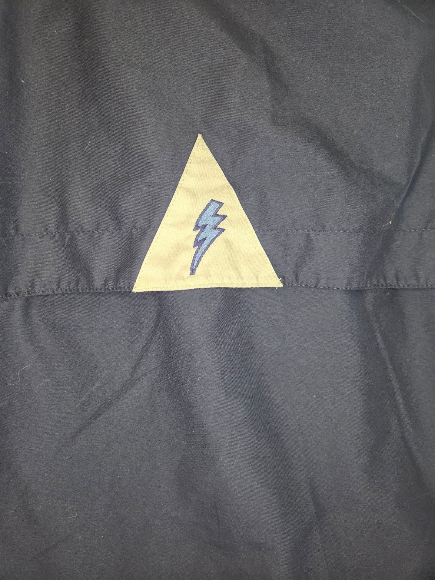 Vintage Sportco Authentic San Diego Chargers V-Neck Windbreaker Pullover Jacket Navy Blue Men's XL 7