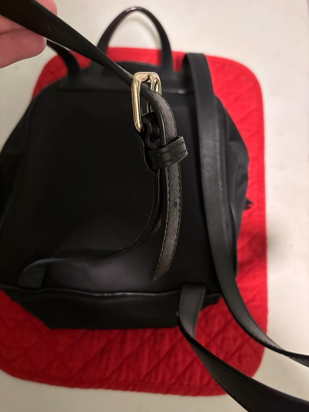 Kate Spade New York Wilson Road Small Bradley Black Nylon Backpack with COA 8
