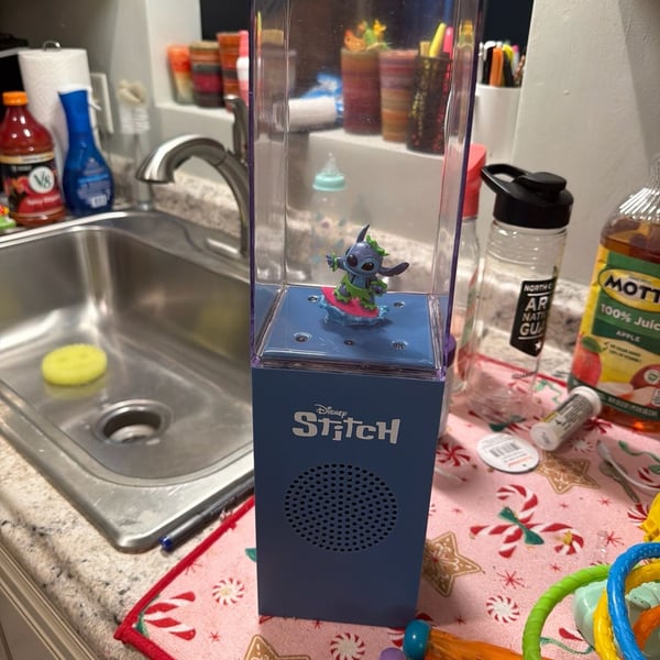 Disney Stitch Bluetooth Wireless Dancing Water Speaker with LED Lights