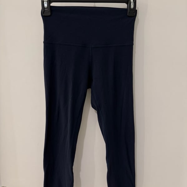 lululemon Align High-Rise Crop 23" Leggings in True Navy
