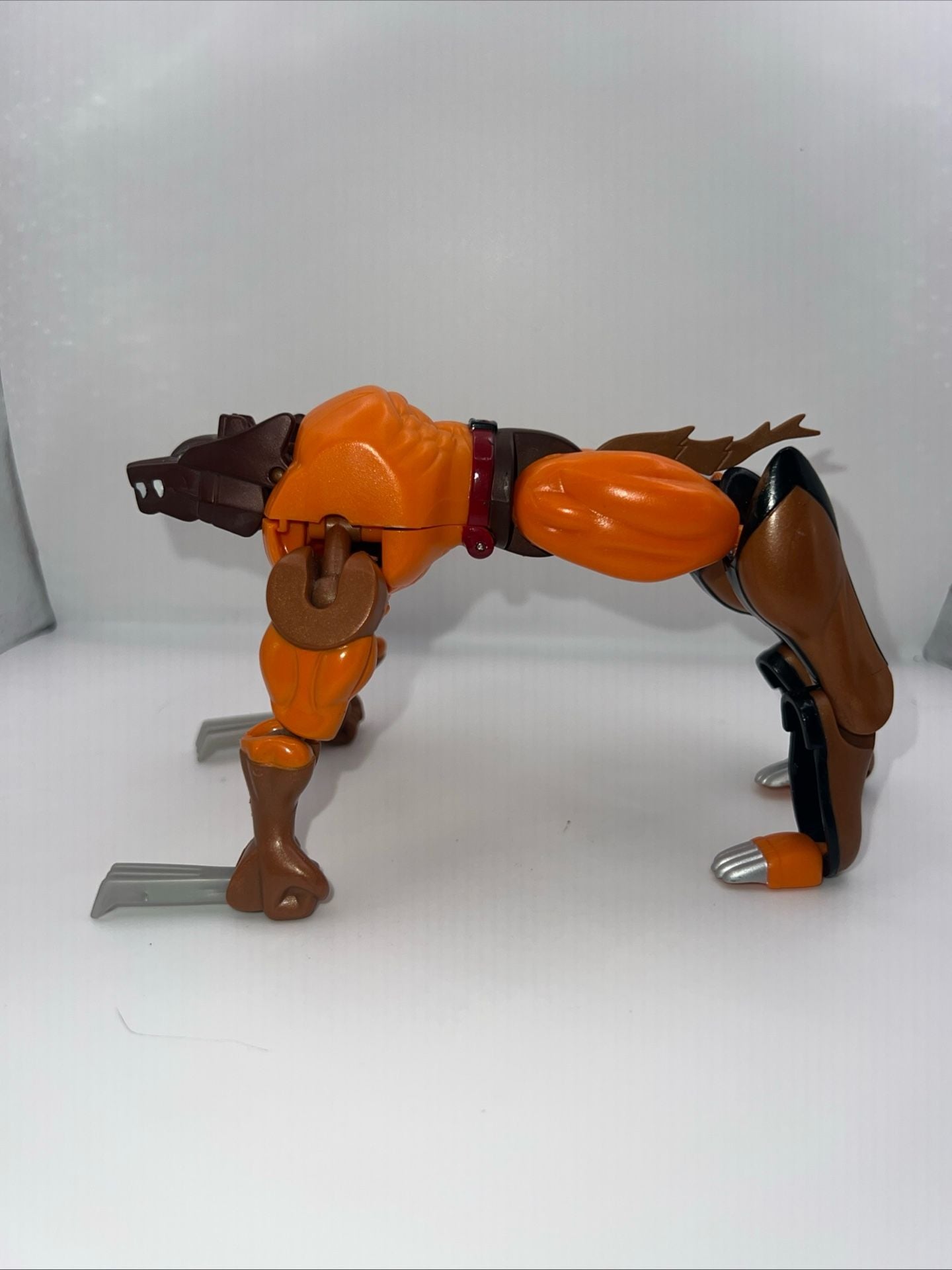 Vintage 1998 Toy Biz Marvel Shape Shifters Shadow Wolverine Action Figure - Orange Variant 12