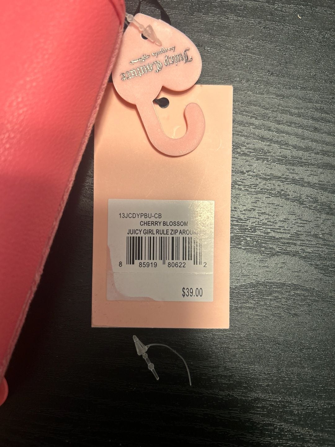 Juicy Couture Juicy Girl Rule Zip Around Wallet in Cherry Blossom 5