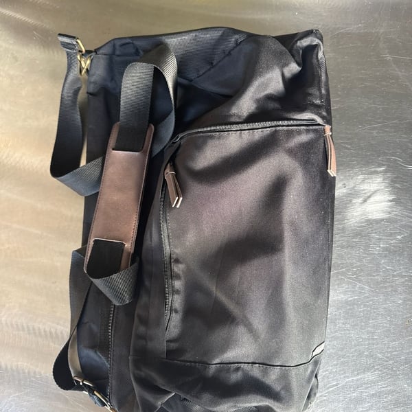 Goodfellow & Co Black Commuter Duffel Backpack Hybrid Bag