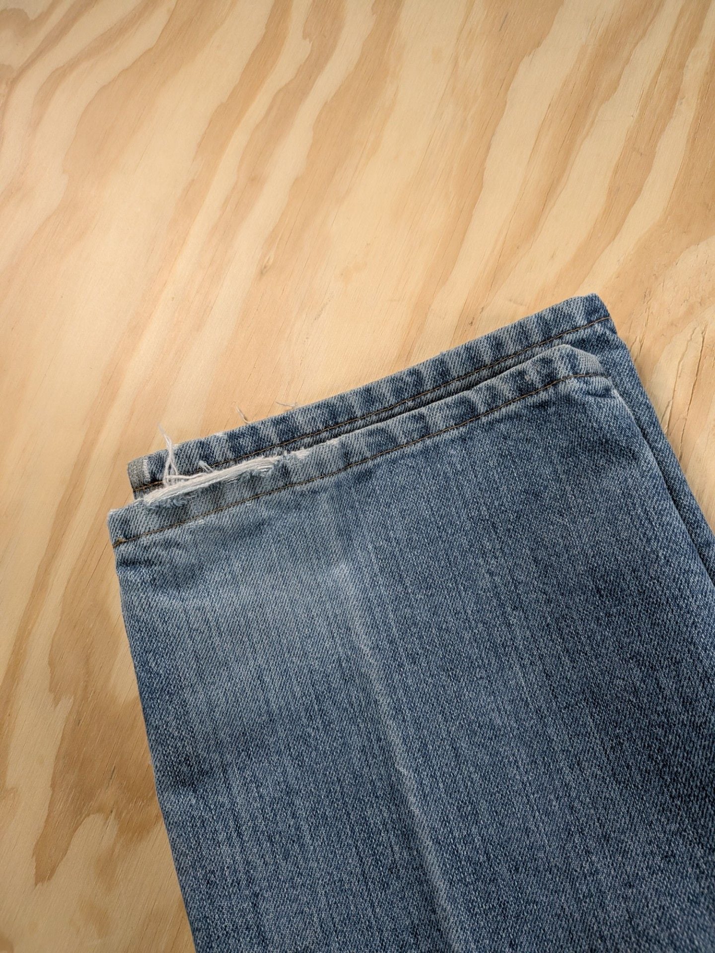 Carhartt Relaxed Fit Light Wash Denim Jeans 34x34 7