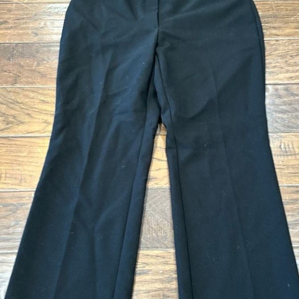 LOFT Petites Julie Trouser Black Dress Pants Size 6P
