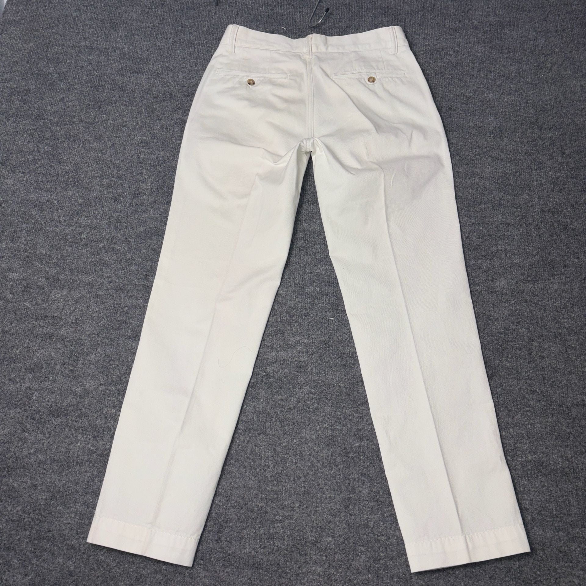 Polo Ralph Lauren Bedford Chino Straight Fit White Cotton Twill Pants 29/30 3