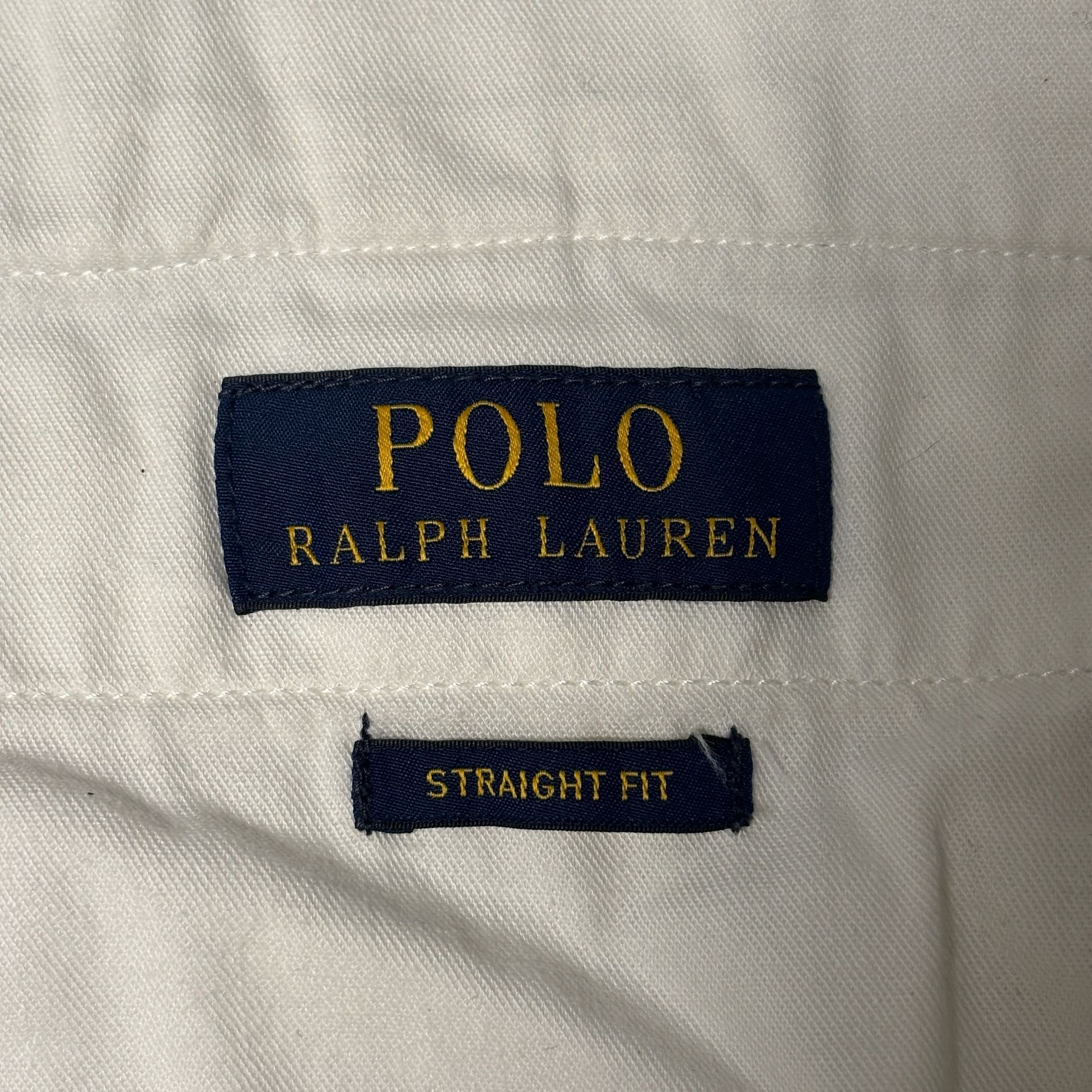 Polo Ralph Lauren Bedford Chino Straight Fit White Cotton Twill Pants 29/30 5