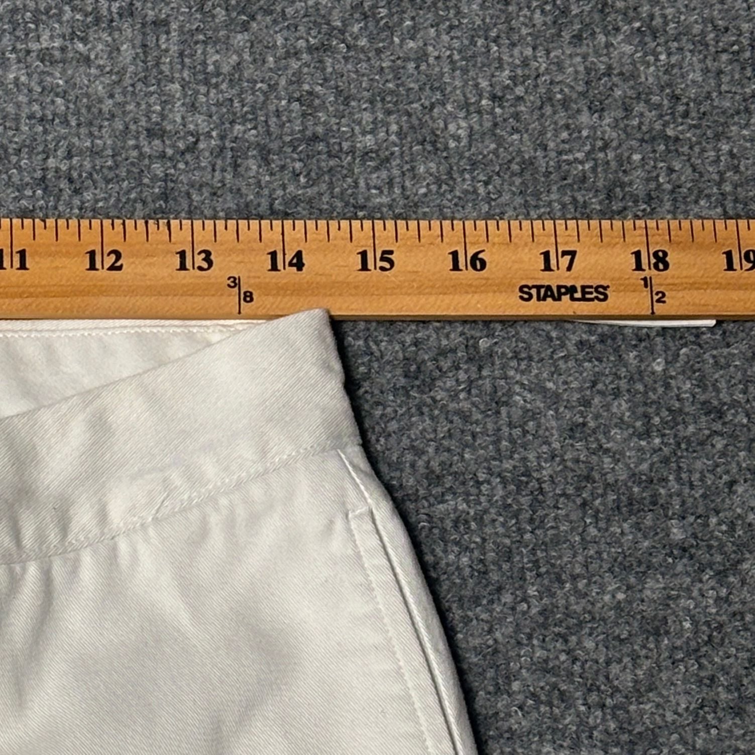 Polo Ralph Lauren Bedford Chino Straight Fit White Cotton Twill Pants 29/30 11