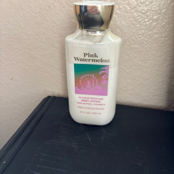 Bath & Body Works Pink Watermelon 24 Hour Moisture Body Lotion 8 fl oz