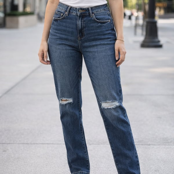 Old Navy Power Straight High Rise Secret-Slim Pockets Jeans size 2