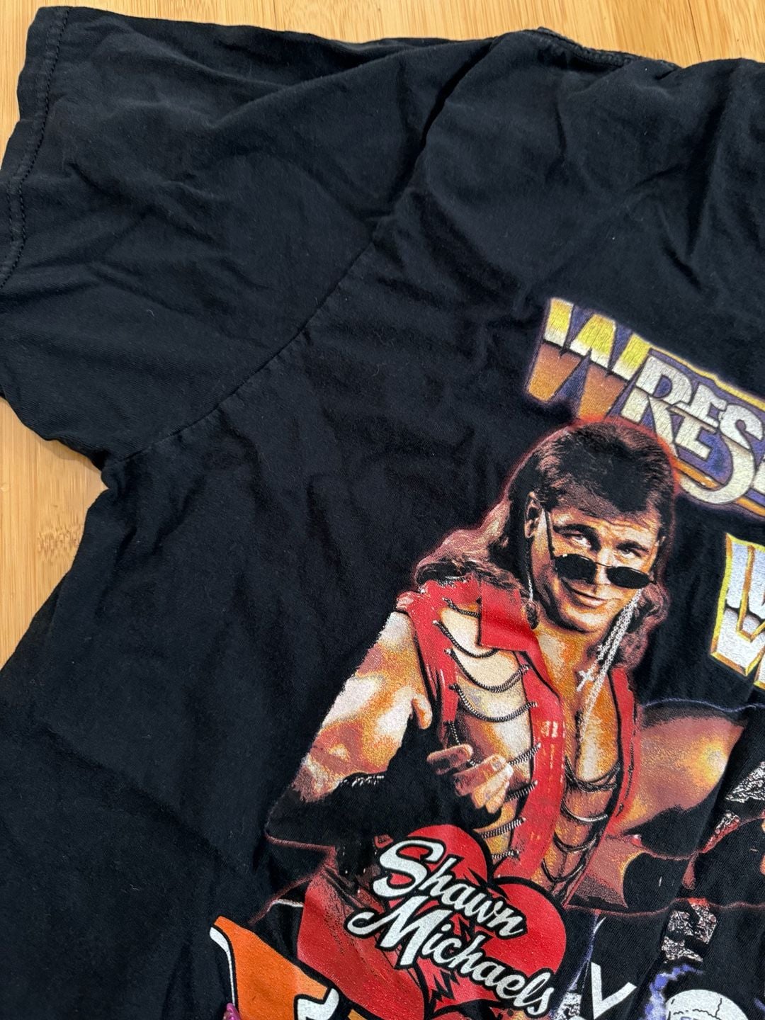 WWE WrestleMania XIV 1998 Shawn Michaels vs Stone Cold Steve Austin Graphic Tee 4