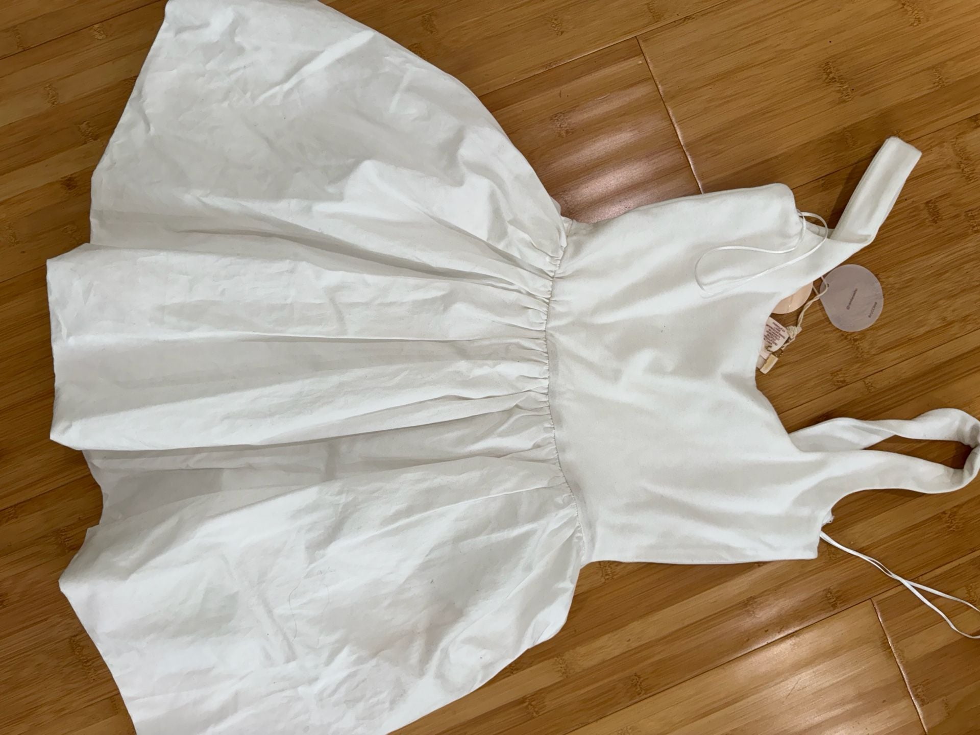 Camila Coelho Lilah Mini Dress in White 1