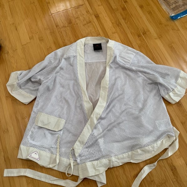 Jordan 23 Engineered Oversized Mesh Kimono Jacket White/Sail Size S