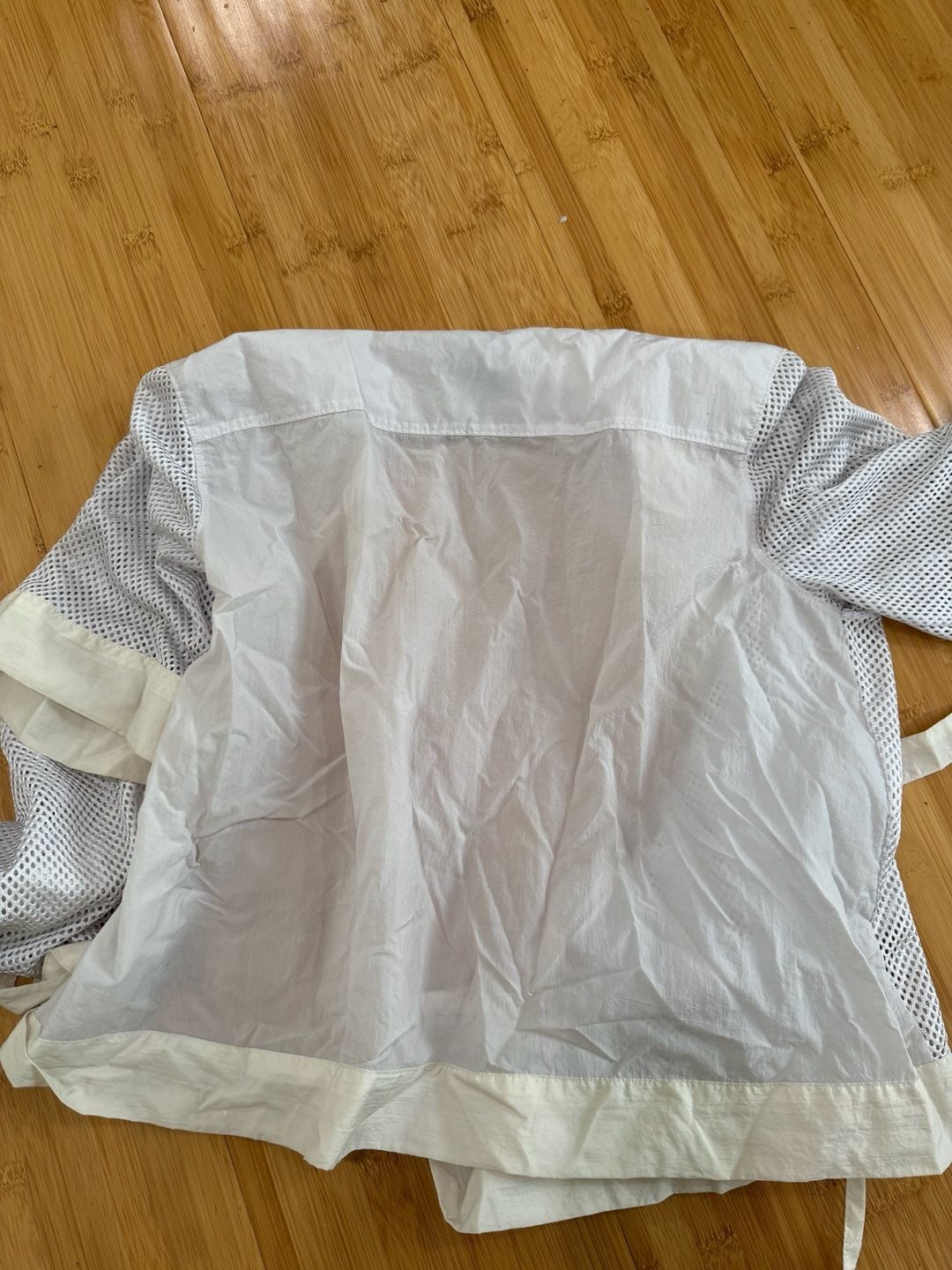 Jordan 23 Engineered Oversized Mesh Kimono Jacket White/Sail Size S 8