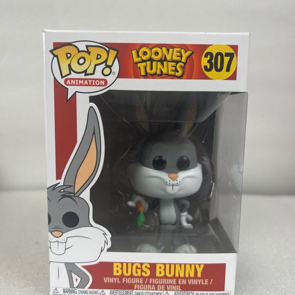 Funko Pop! Animation Looney Tunes Bugs Bunny #307 Vinyl Figure