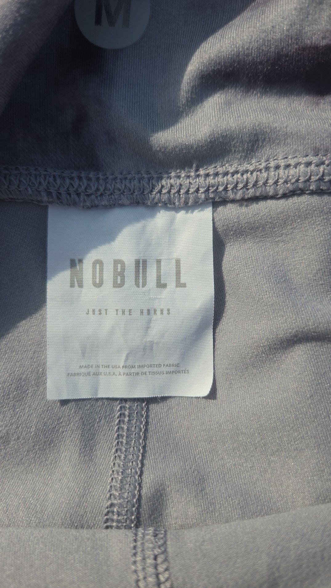 NOBULL Women's High-Rise Tie-Dye Leggings - Grey/Black - Size M 4