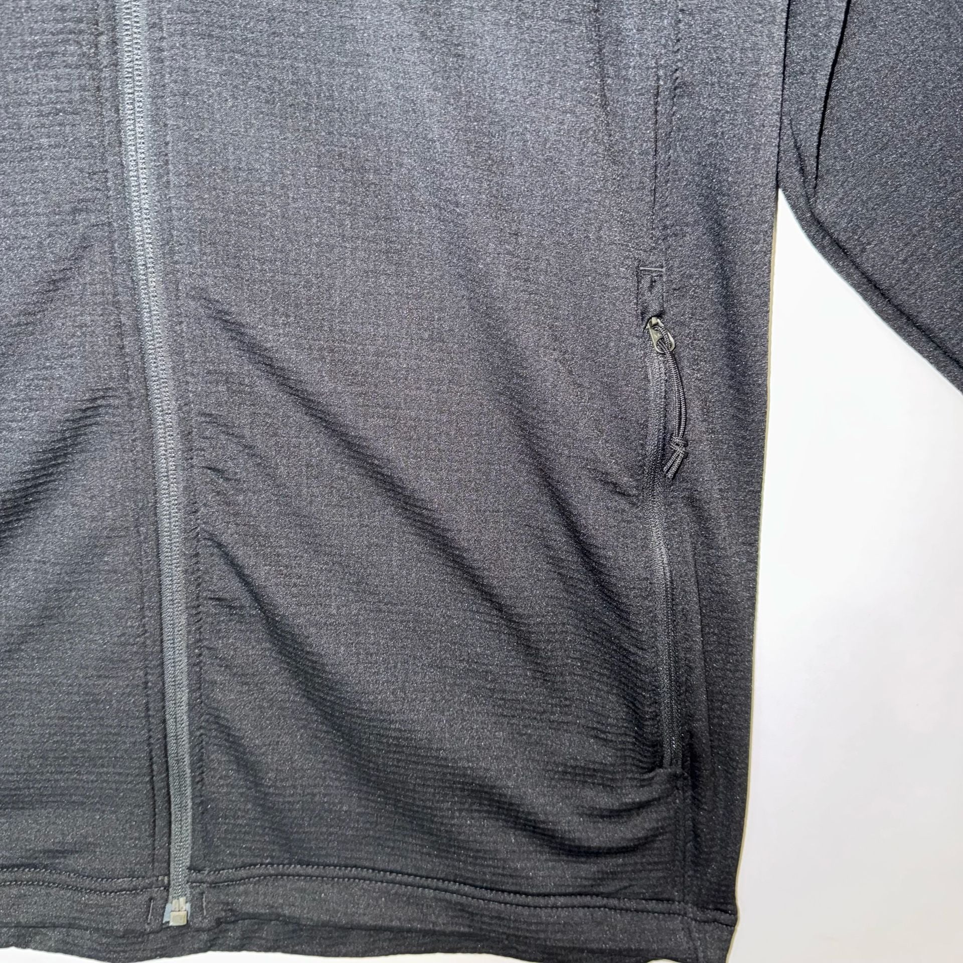 North Face Men's Large Ridgewall Soft Shell Jacket Black Quidel Corporate Logo 13