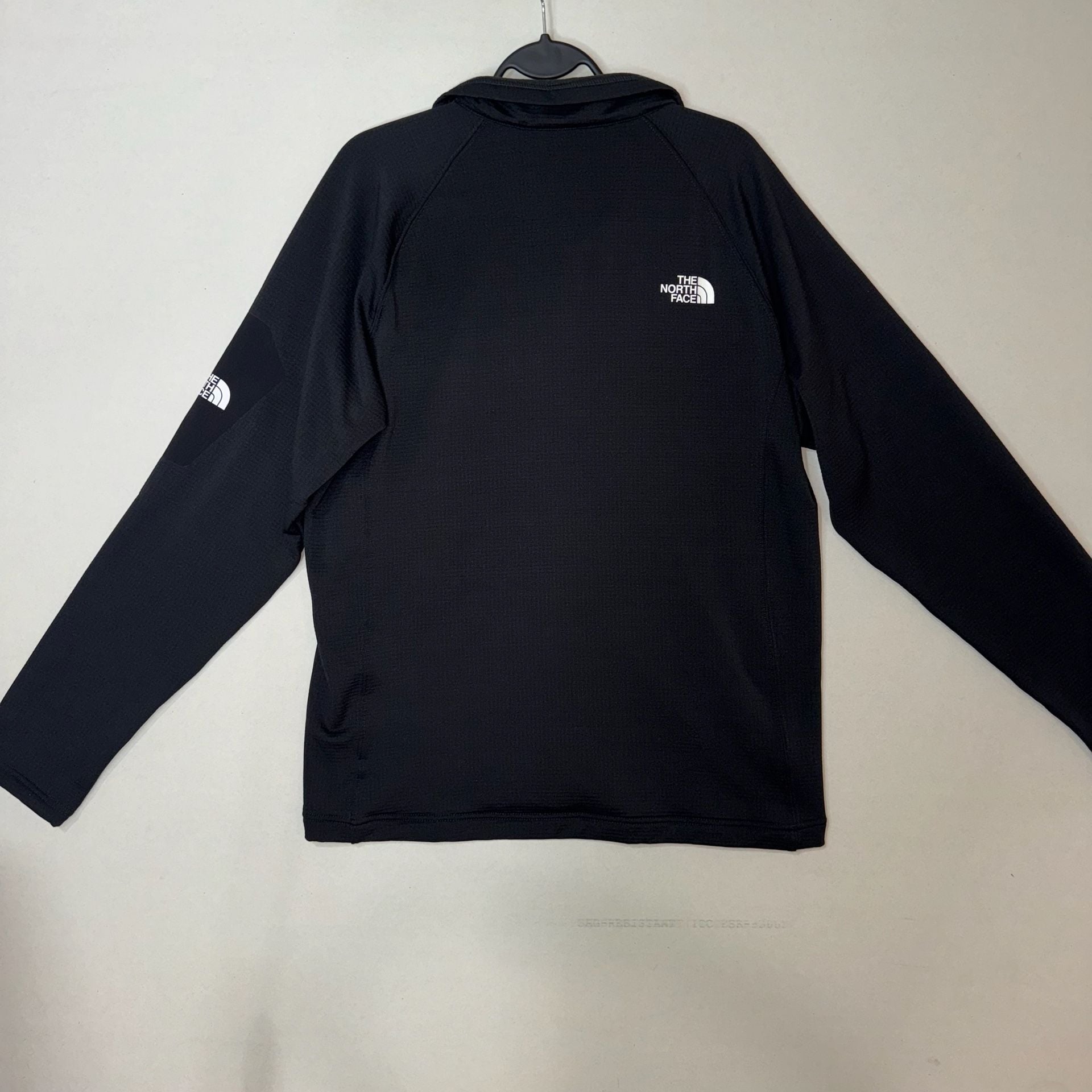 North Face Men's Large Ridgewall Soft Shell Jacket Black Quidel Corporate Logo 15