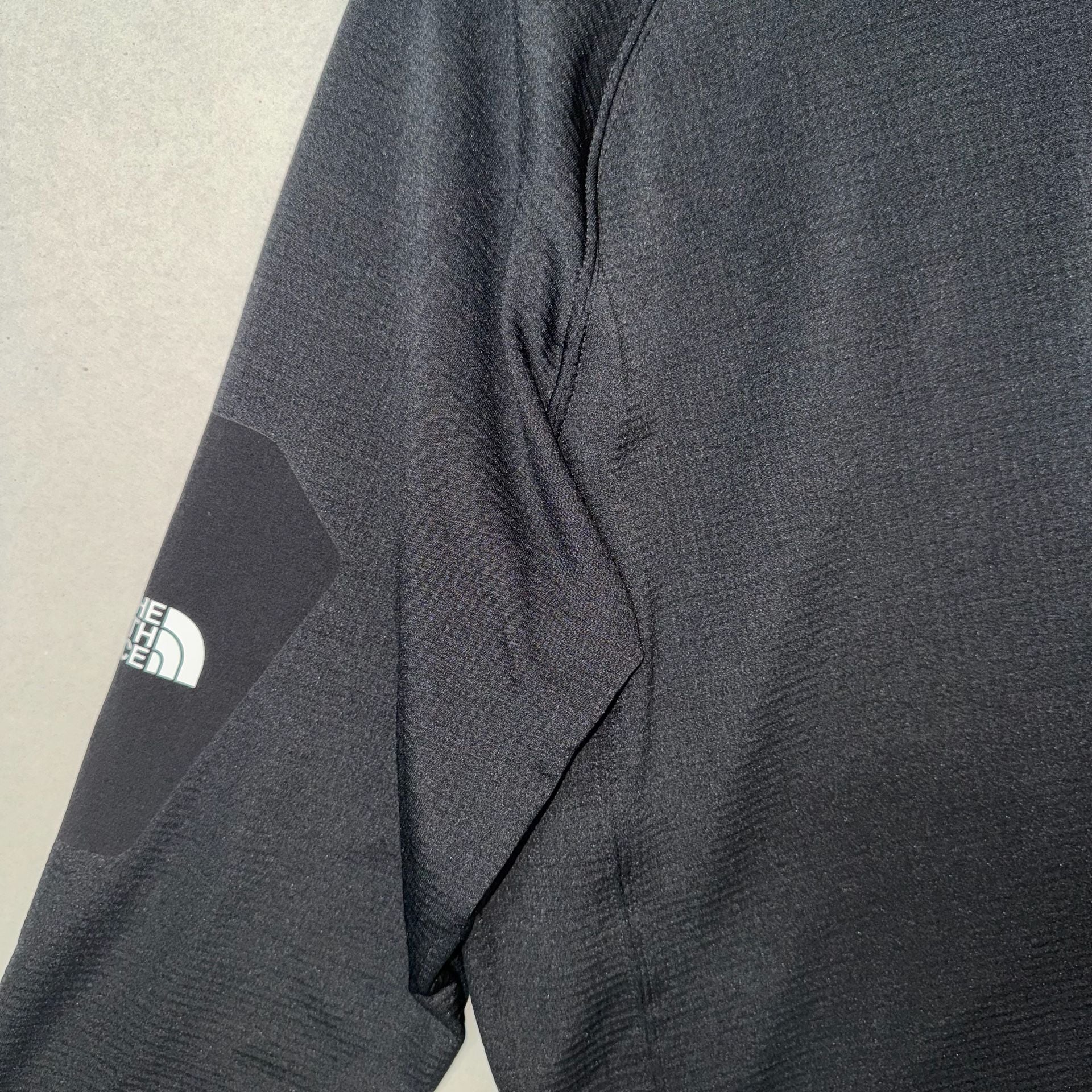 North Face Men's Large Ridgewall Soft Shell Jacket Black Quidel Corporate Logo 18