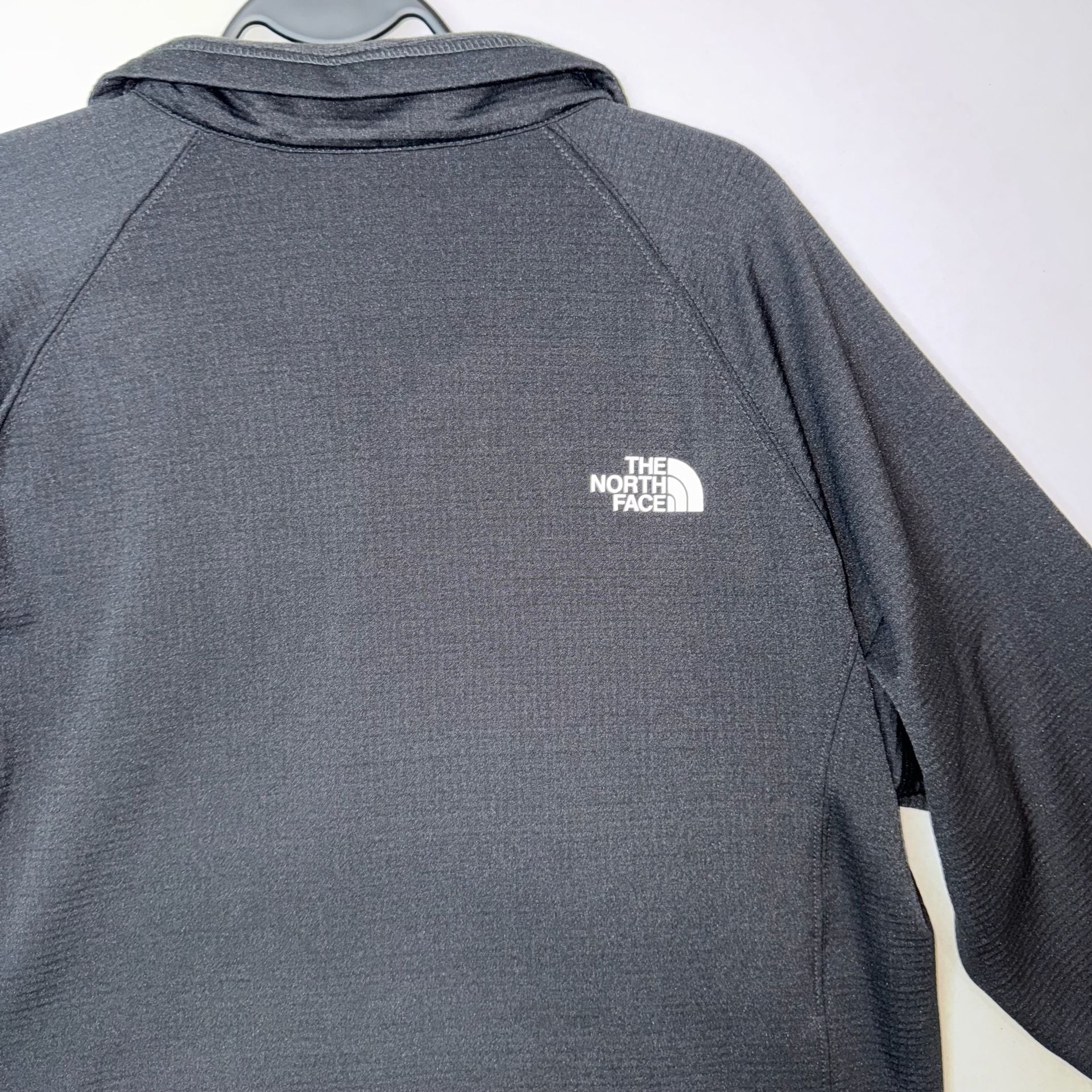 North Face Men's Large Ridgewall Soft Shell Jacket Black Quidel Corporate Logo 20