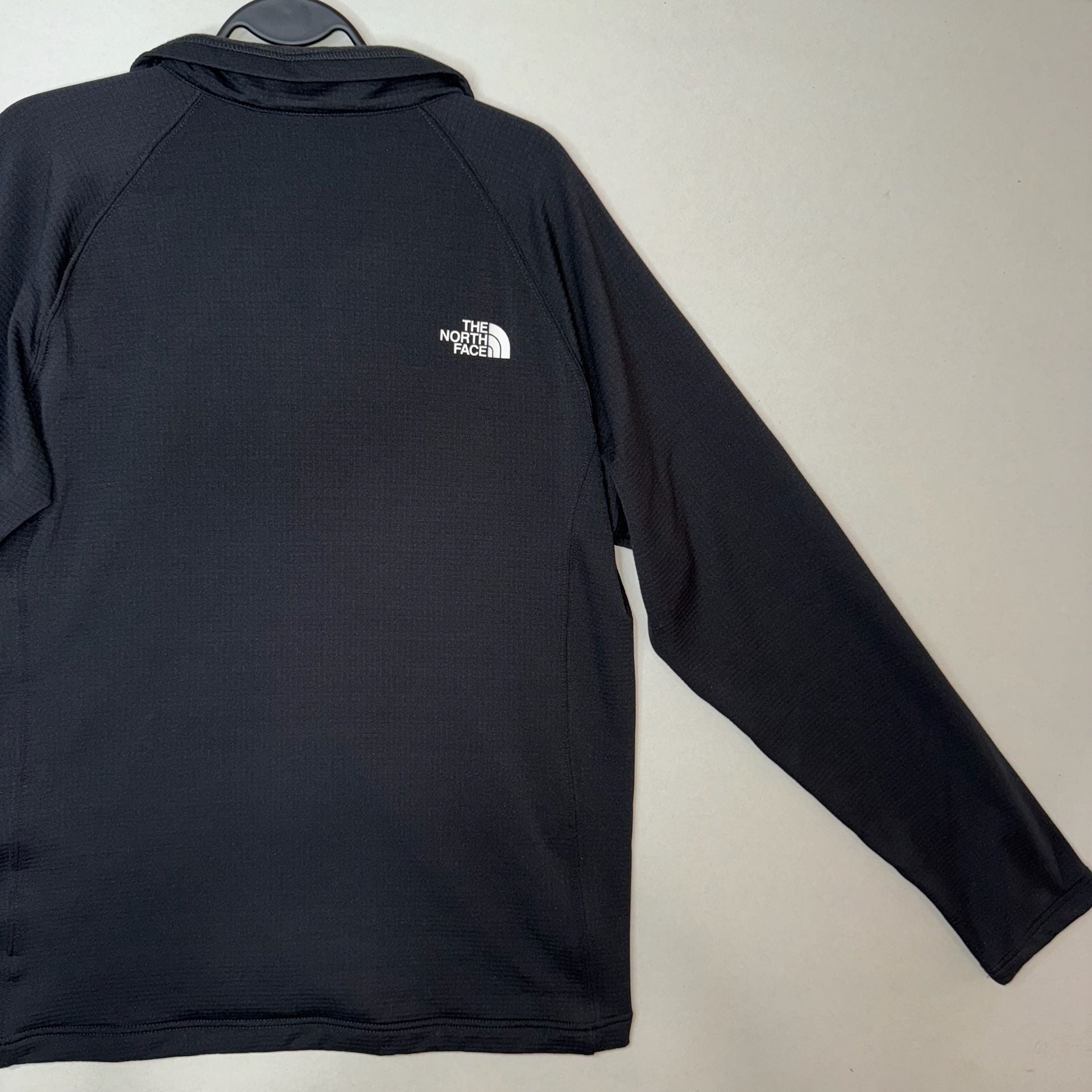 North Face Men's Large Ridgewall Soft Shell Jacket Black Quidel Corporate Logo 21