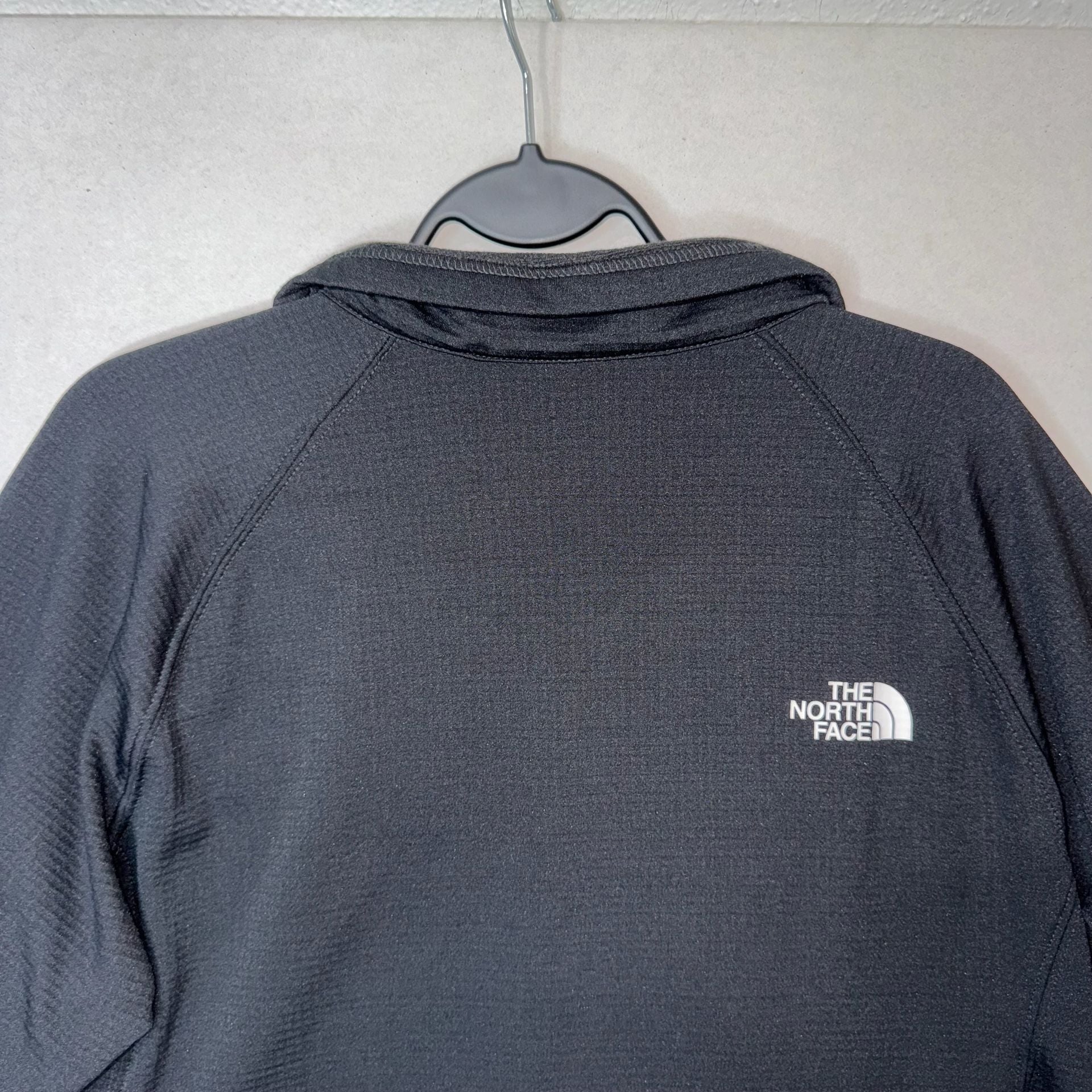 North Face Men's Large Ridgewall Soft Shell Jacket Black Quidel Corporate Logo 22