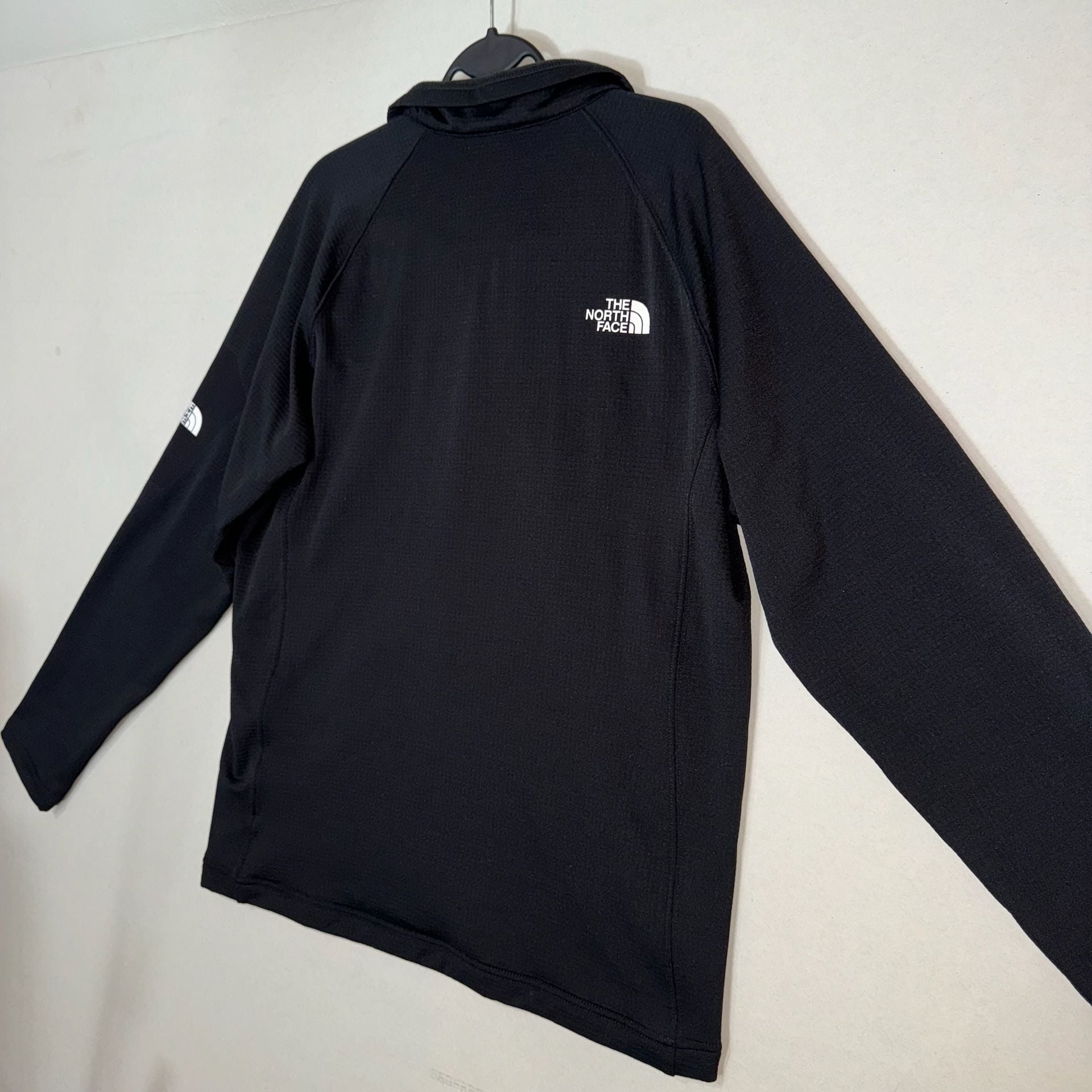 North Face Men's Large Ridgewall Soft Shell Jacket Black Quidel Corporate Logo 24