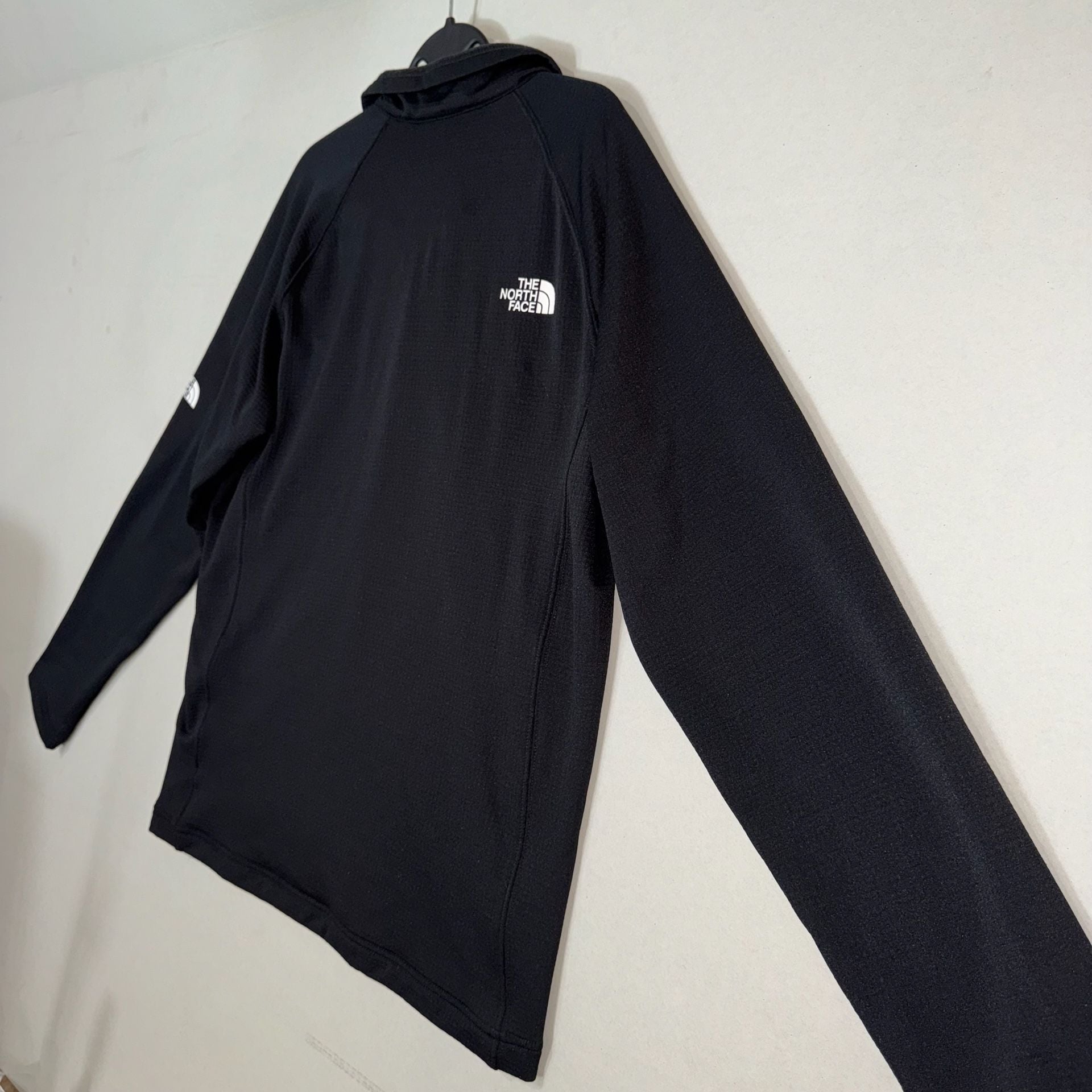 North Face Men's Large Ridgewall Soft Shell Jacket Black Quidel Corporate Logo 25