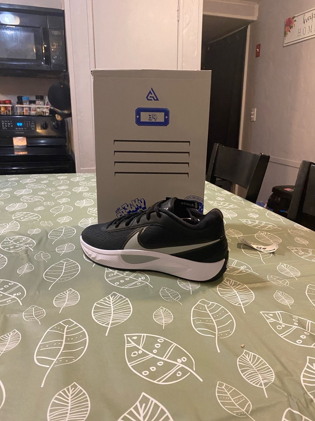 Nike Giannis Freak 6 Basketball Shoes Black White FJ7792-002 2