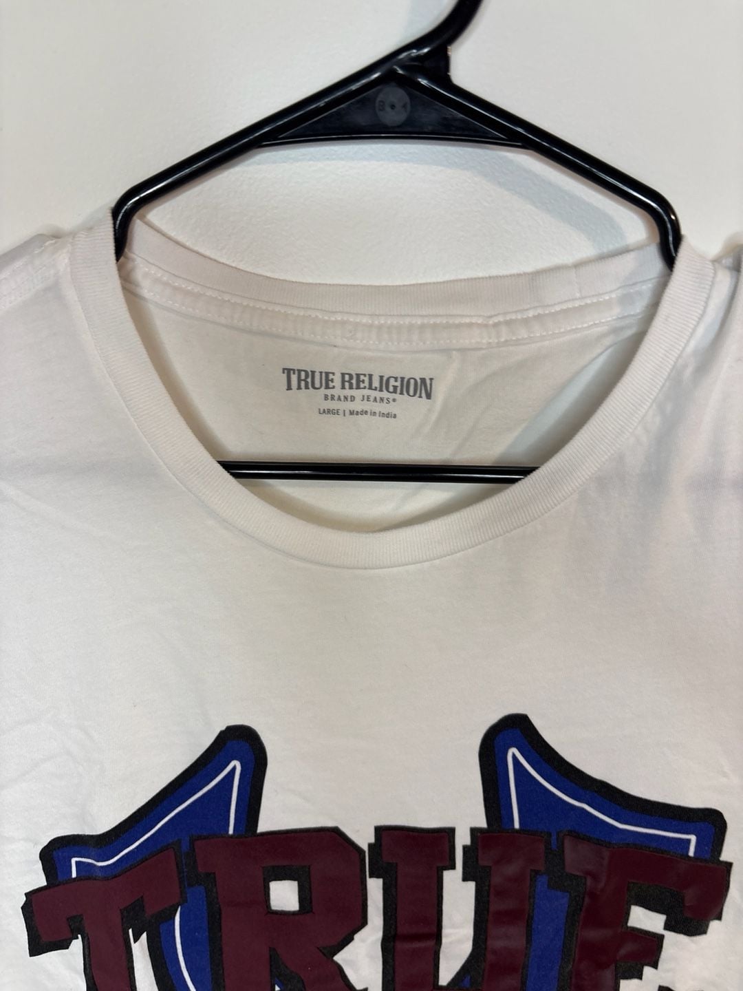True Religion True Logo Short Sleeve Graphic Tee large 3