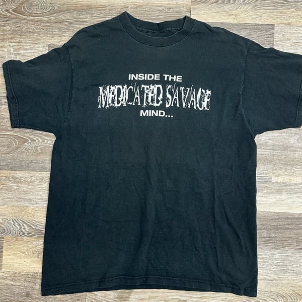 Savage Inside The Medicated Savage Mind Graphic T-Shirt