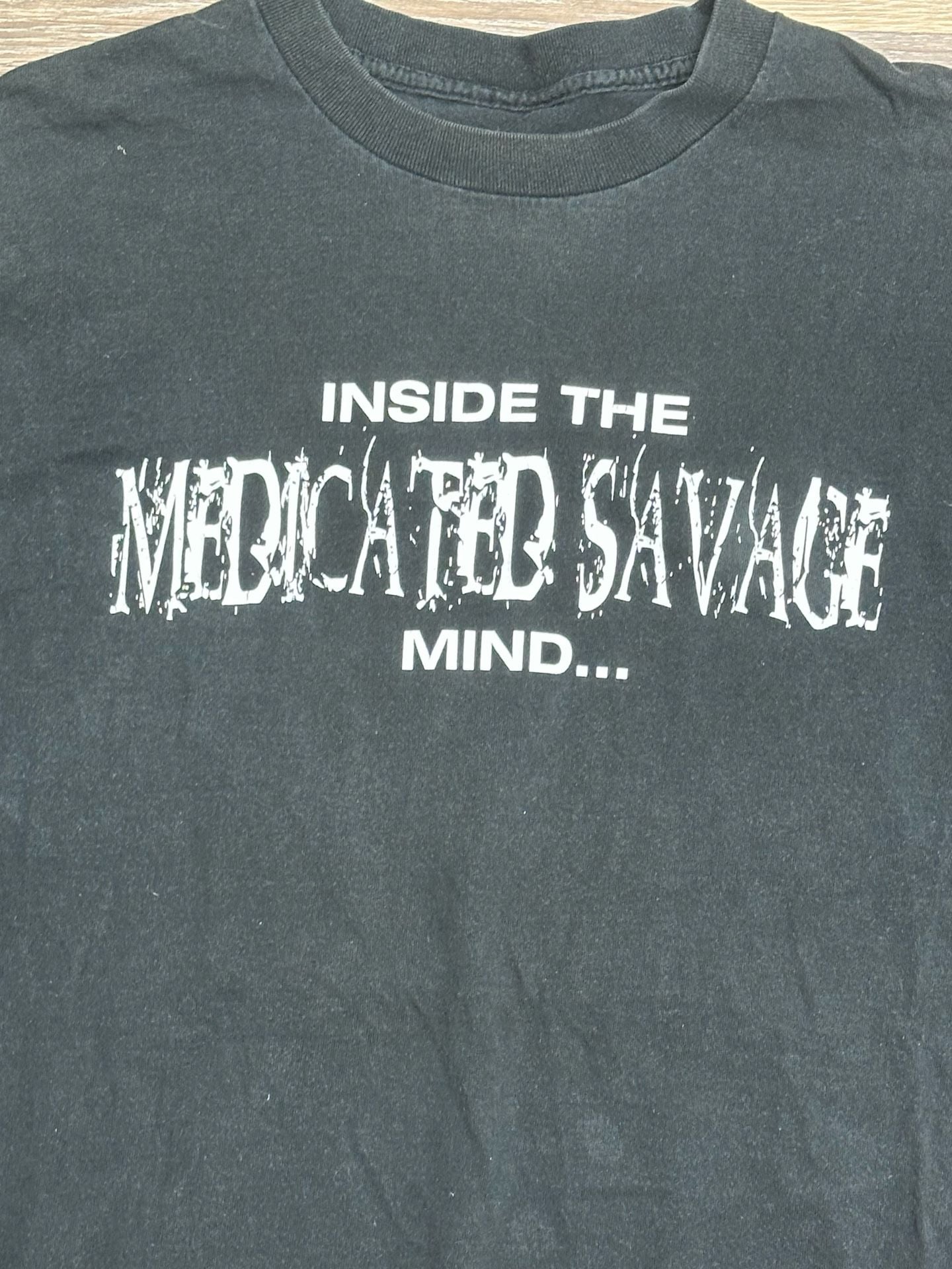 Savage Inside The Medicated Savage Mind Graphic T-Shirt 3
