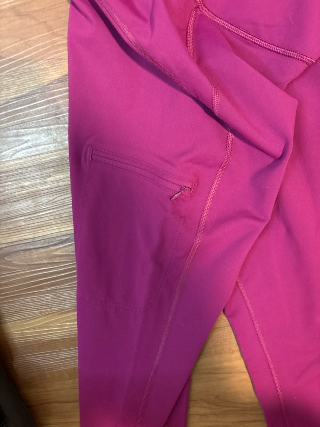 Duluth Trading Co Women's Akmak Straight Leg Leggings with Zipper Pockets MX31 4