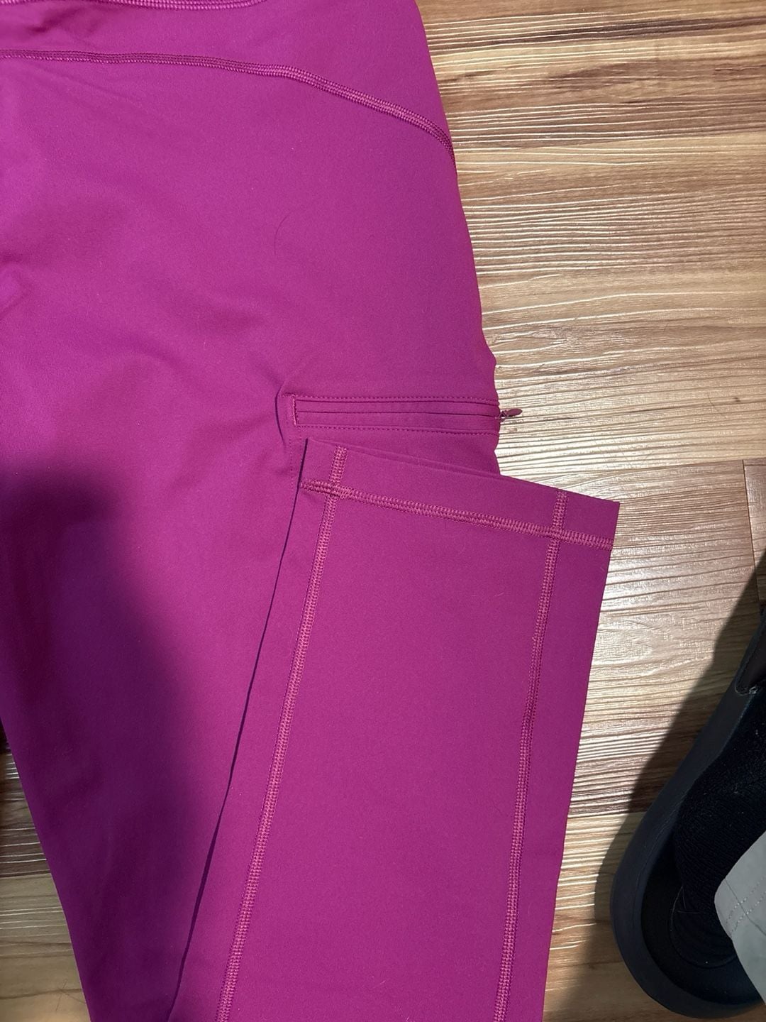 Duluth Trading Co Women's Akmak Straight Leg Leggings with Zipper Pockets MX31 6