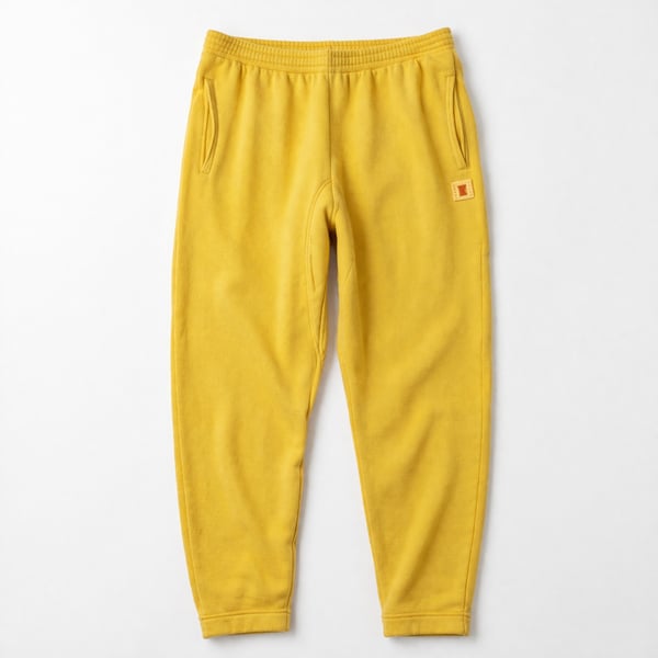 Savage X Fenty Xssential Oversized Rolled Cuff Jogger in Yellow